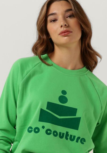 Groene CO'COUTURE Trui NEW COCO FLOC SWEAT - large