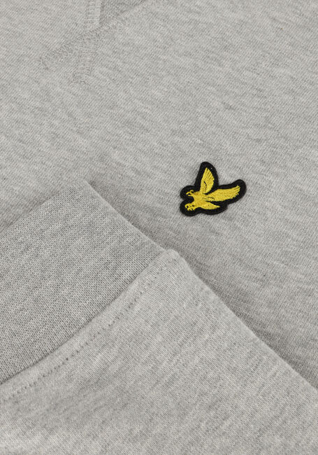 Lichtgrijze LYLE & SCOTT Trui CREW NECK SWEATSHIRT BOYS - large