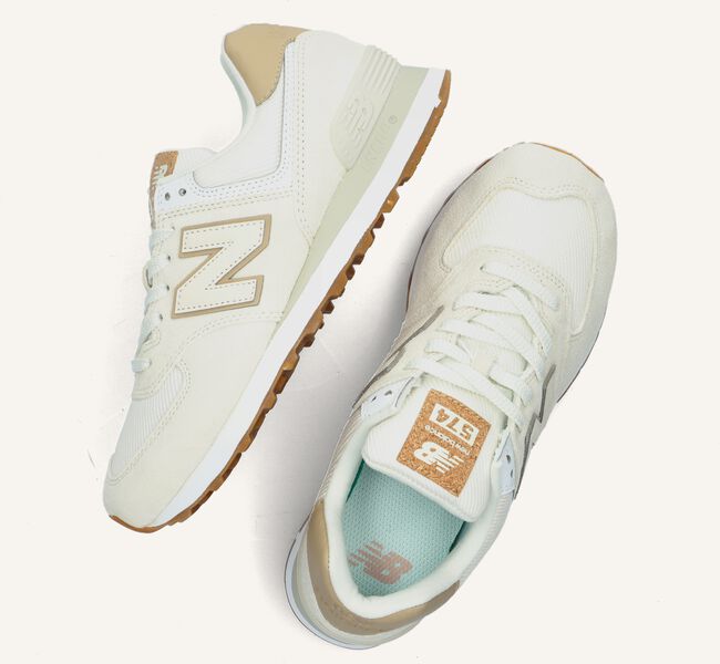 Beige NEW BALANCE Lage sneakers WL574 Beige NEW BALANCE Lage sneakers WL574 - large