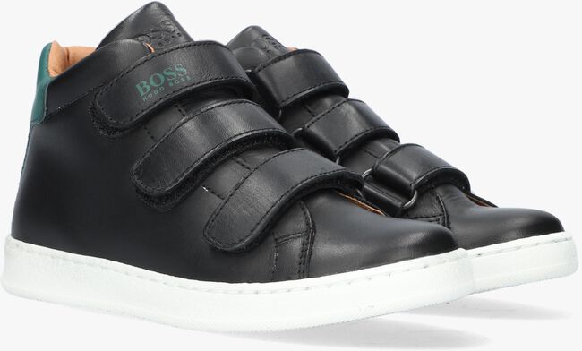 Zwarte BOSS KIDS BASKETS J096 Hoge sneaker - large