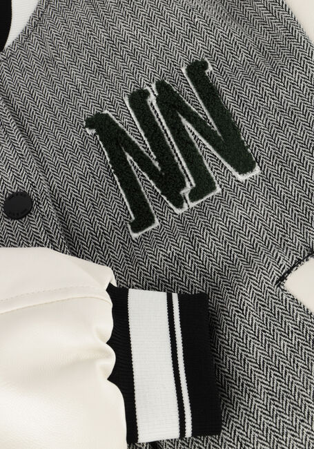 Grijze NIK & NIK Jack KURT VARSITY JACKET - large