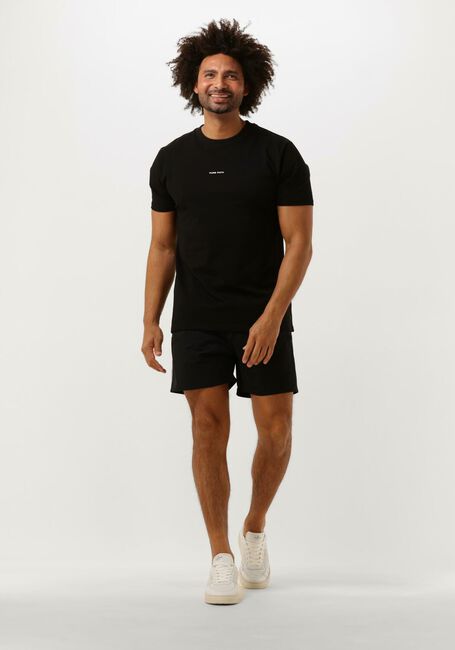Zwarte PURE PATH T-shirt TSHIRT WITH FRONT AND BACK PRINT - large