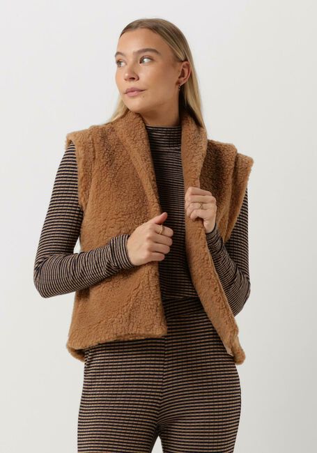 Beige AMAYA AMSTERDAM Gilet HUTTON GILET - large