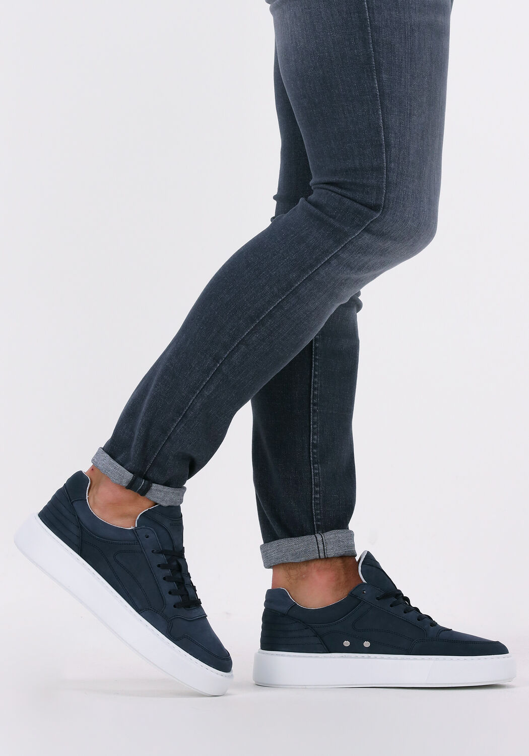 Blauwe MAZZELTOV Lage sneakers 12016 - large