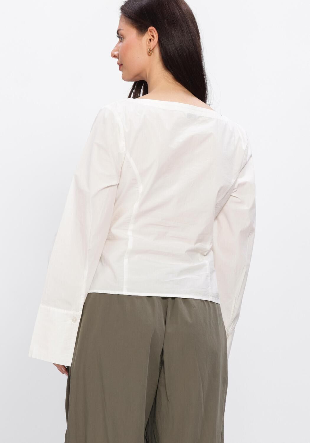 Witte ENVII Blouses ENWEB LS B-N SHIRT 7119 - large