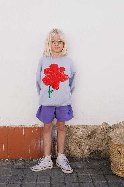 Witte LÖTIEKIDS Sweater S25-127-52 - large