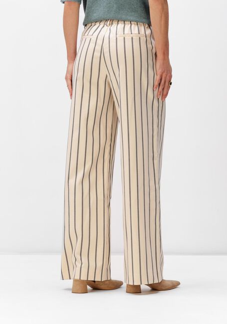 Beige OBJECT Wijde broek OBJLISA WIDE PANT - large