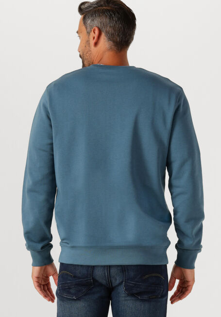 Blauwe LYLE & SCOTT Trui CREW NECK SWEATSHIRT - large