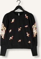 Zwarte SUMMUM Trui PUFF SLEEVE EMBELLISHED SWEATER Zwarte SUMMUM Trui PUFF SLEEVE EMBELLISHED SWEATER - medium