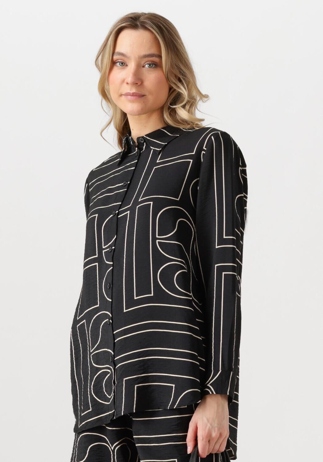 MY ESSENTIAL WARDROBE Dames Blouses Kellymw Shirt Zwart