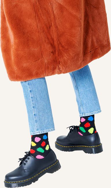 Zwarte HAPPY SOCKS Sokken APPLE ONE Zwarte HAPPY SOCKS Sokken APPLE ONE - large