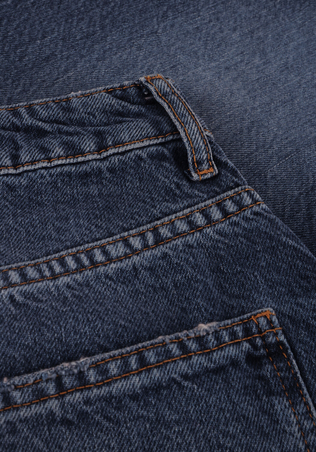 Blauwe OBJECT Midirok OBJHARLOW MIDI DENIM SKIRT - large