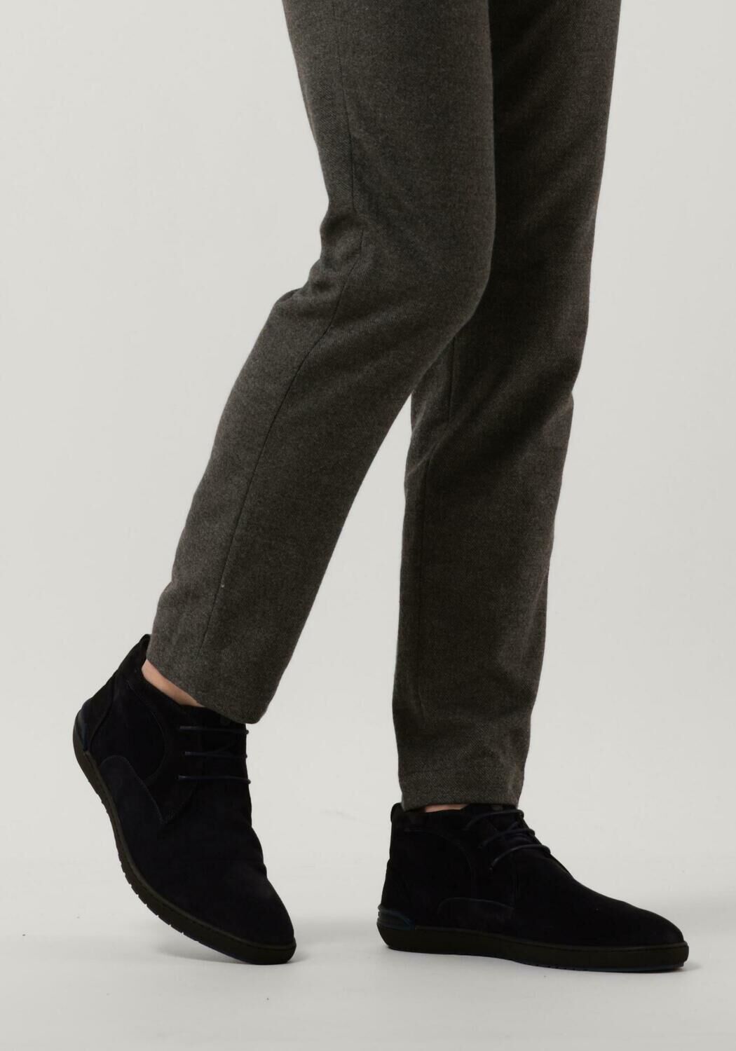 Blauwe FLORIS VAN BOMMEL Veterschoenen SFM 50108 Omoda