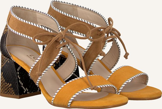 Gele LODI Platte sandalen JEEP-SR Gele LODI Platte sandalen JEEP-SR - large