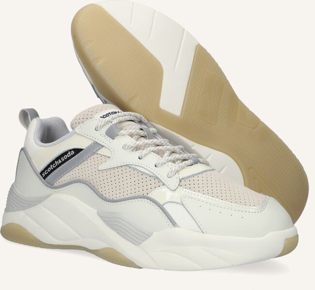 Witte SCOTCH & SODA Lage sneakers CASSIUS Witte SCOTCH & SODA Lage sneakers CASSIUS - large