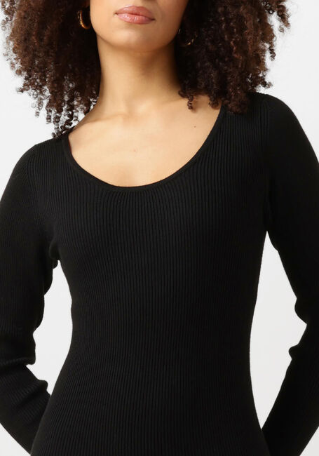 Zwarte MOVES Midi jurk ANGILA - large