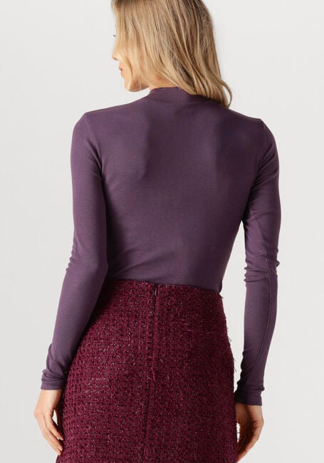 Bordeaux MODSTRÖM T-shirt KROWN LS T-NECK - large