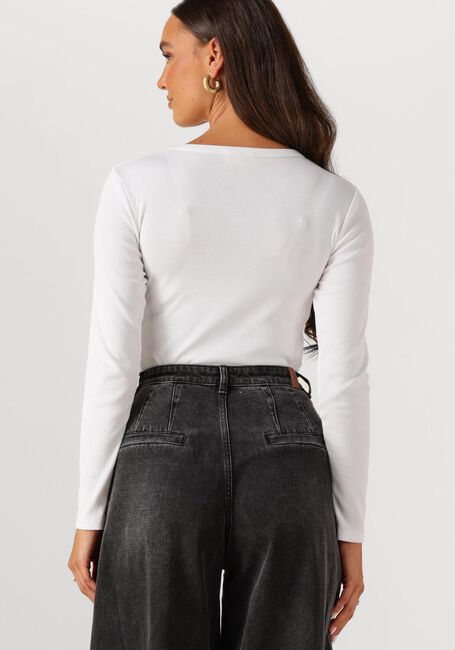 Witte NOTRE-V Tops & T-shirts NV-EELKE ROUND NECK - large