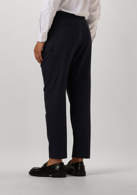 Donkerblauwe SELECTED HOMME Pantalon SLHSLIM-REED WOOL TRS - large