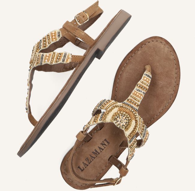 Beige LAZAMANI Teenslippers 75.765 Beige LAZAMANI Teenslippers 75.765 - large