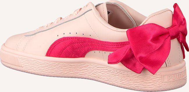 Roze PUMA Lage sneakers BASKET BOW JR Roze PUMA Lage sneakers BASKET BOW JR - large