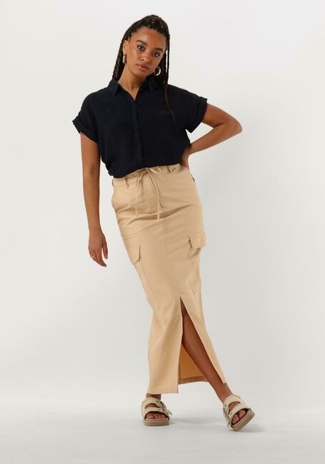Beige ANOTHER LABEL Maxirok IMANE SKIRT - large