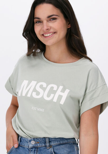 Groene MSCH COPENHAGEN T-shirt ALVA ORGANIC TEE - large