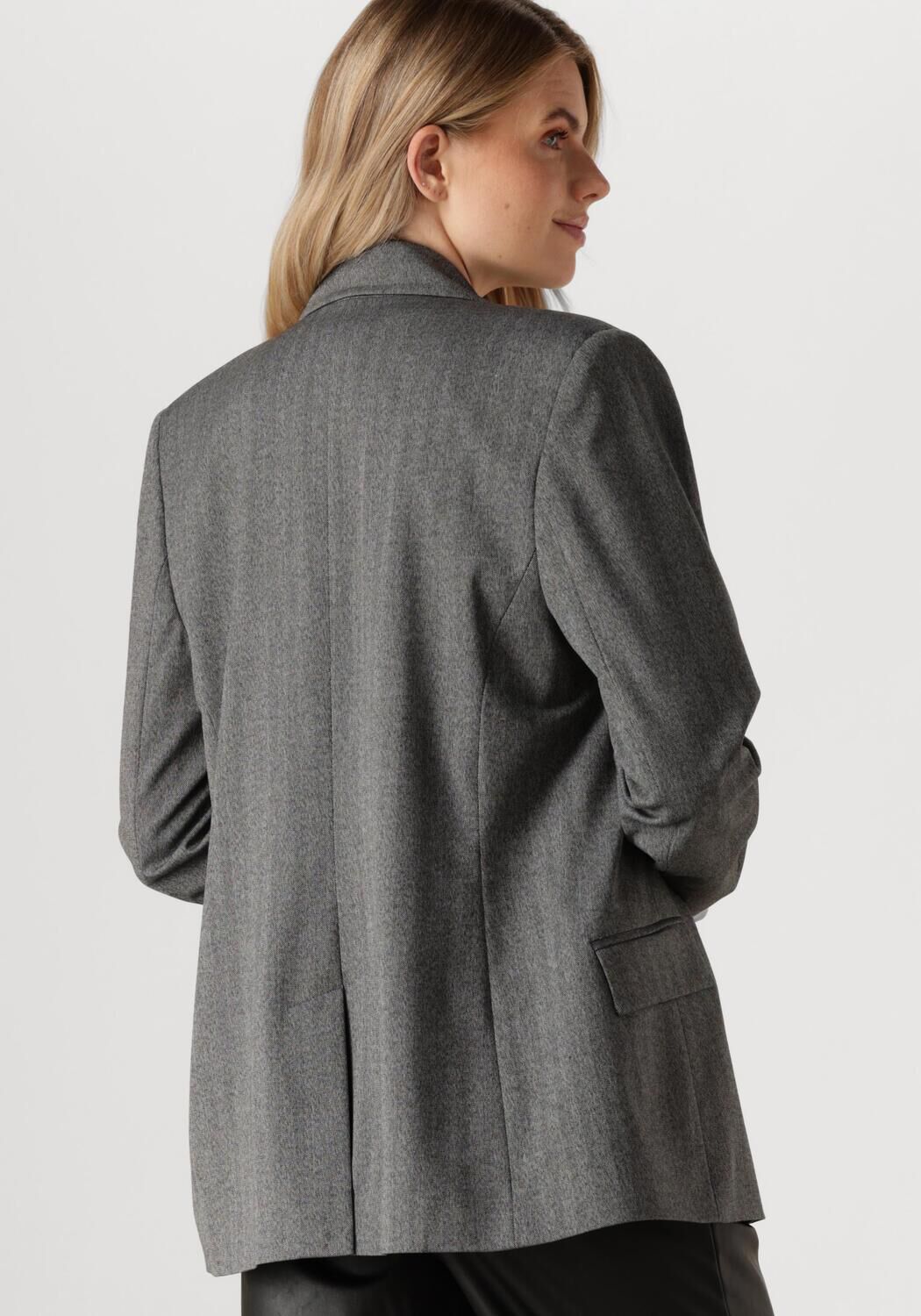 DANTE6 Dames Blazers Ceto Herringbone Blazer Grijs