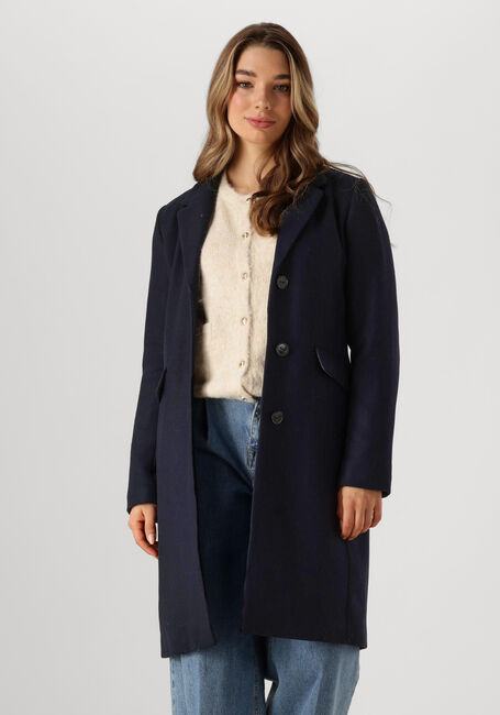 Donkerblauwe MODSTRÖM Mantel PAMELA COAT - large