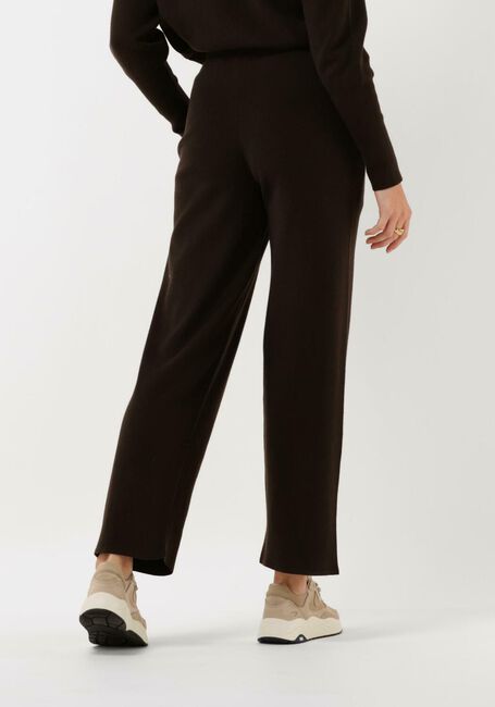 Bruine KNIT-TED Wijde broek NOOR PANT - large