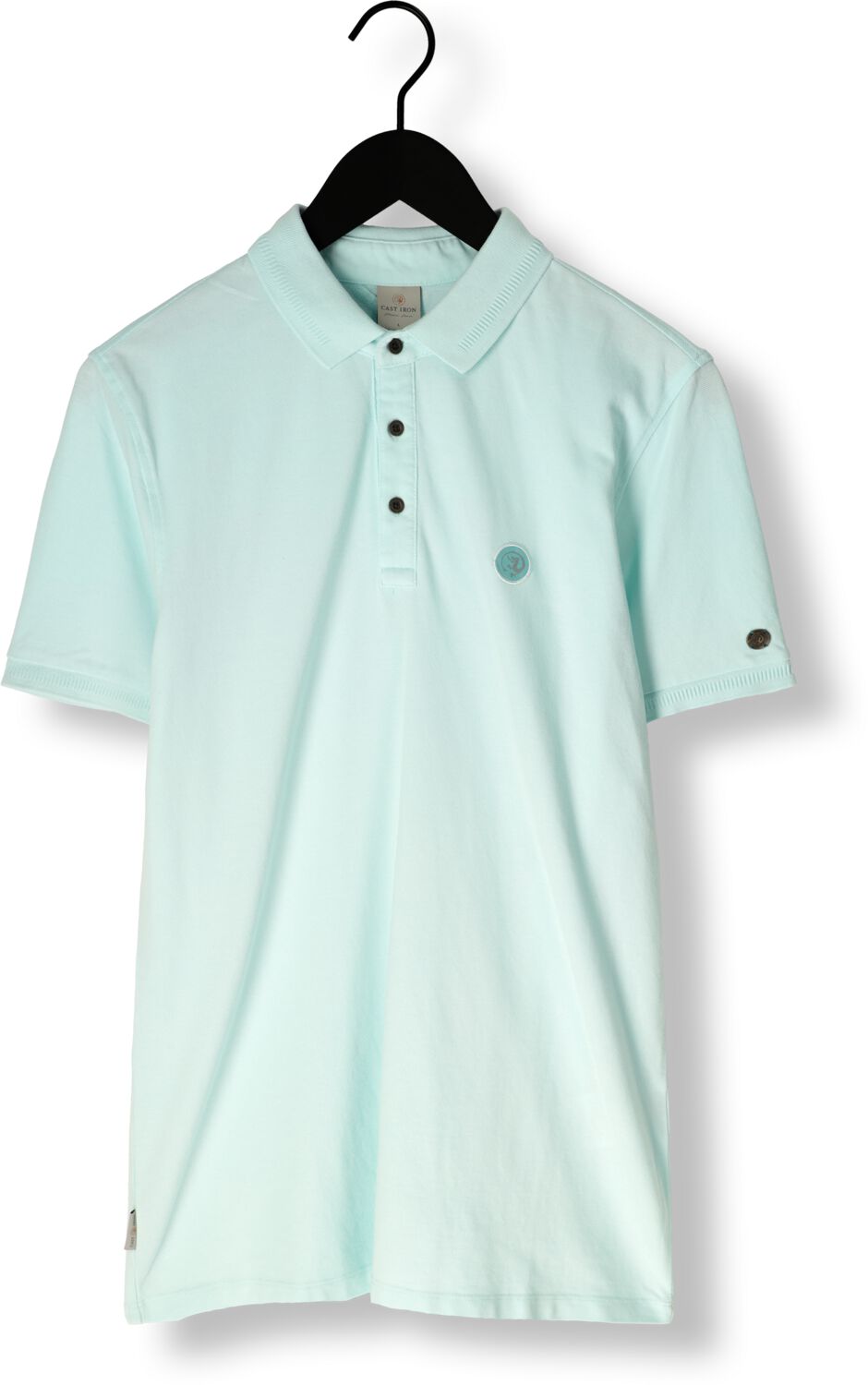 CAST IRON Heren Polo's & T-shirts Short Sleeve Polo Essential Mint