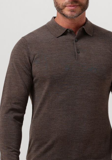 Taupe PROFUOMO Polo POLO LONGSLEEVE - large