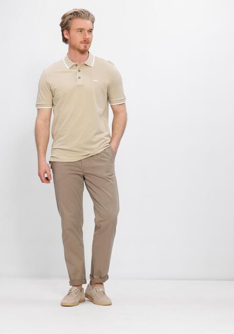 Beige BOSS BLACK Polo PARLAY 190 - large