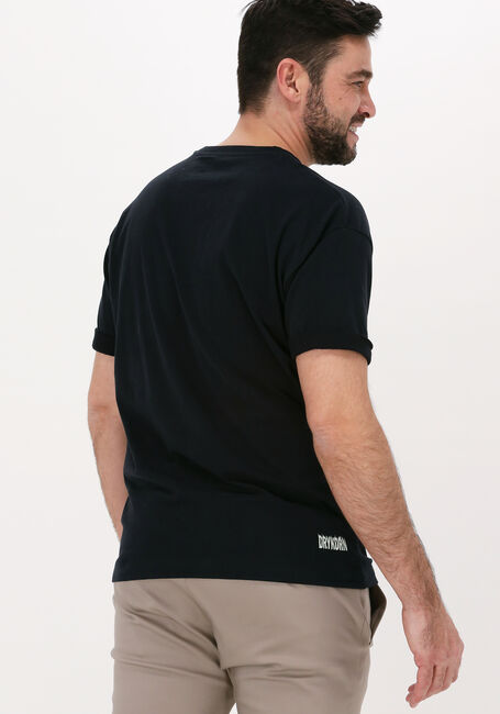 Zwarte DRYKORN T-shirt THILO FLAME - large