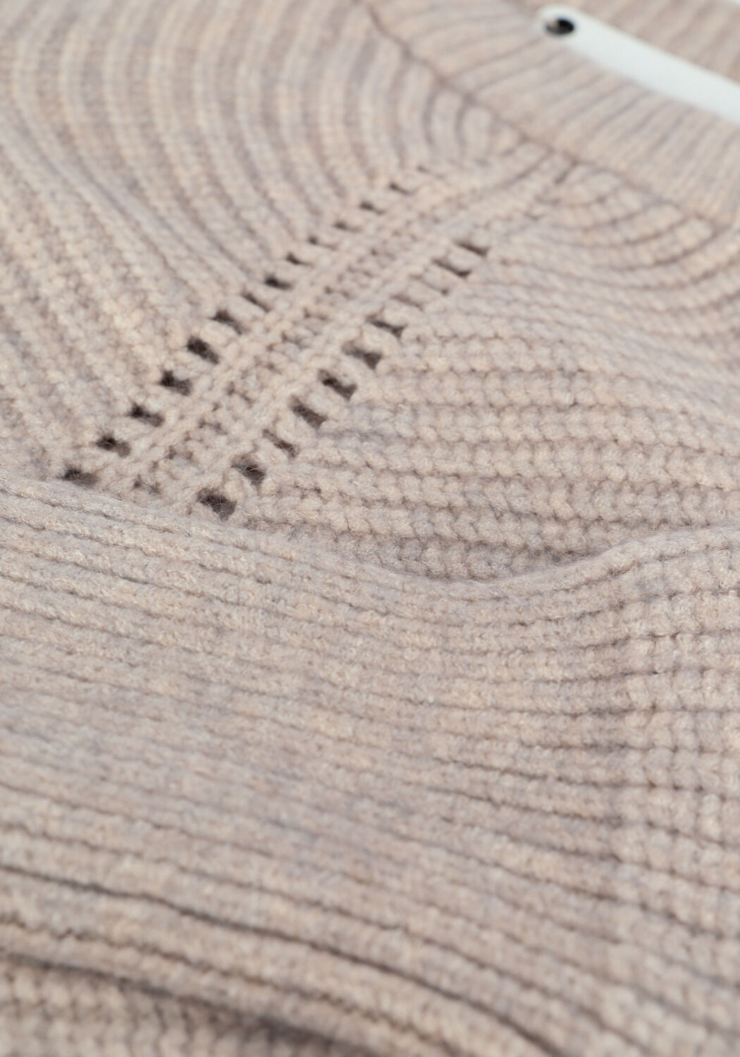 Beige CO'COUTURE Trui ROWIE PATTERN KNIT - large