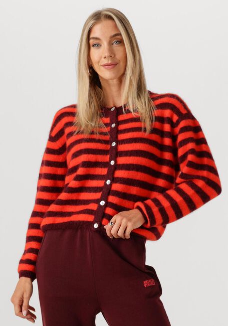 Bordeaux AMERICAN VINTAGE Vest VITOW CARDIGAN - large