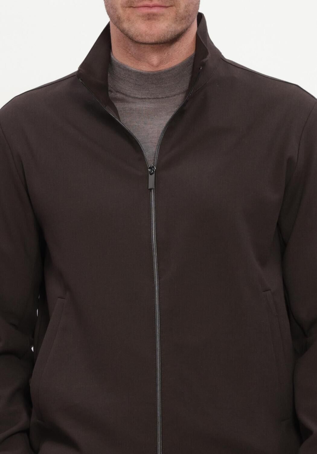 Bruine STEFANO LAURAN Overshirts SL-CAMIEL - large