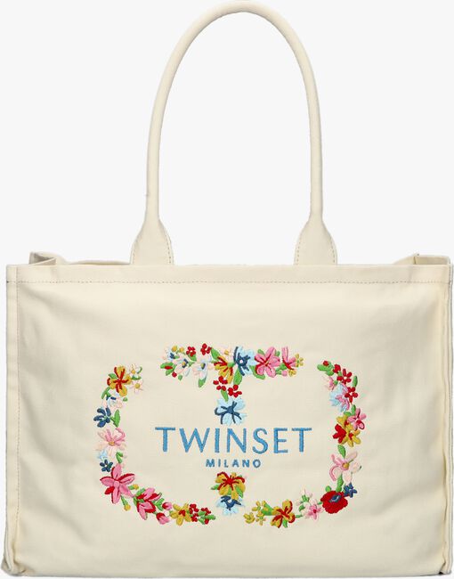 Witte TWINSET MILANO Shopper 969487-CPC - large