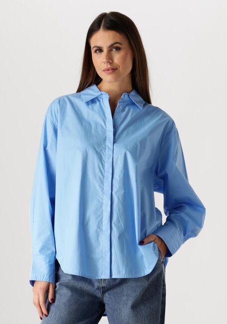 Blauwe COPENHAGEN MUSE Blouses CMPOPLIN-SHIRT - large
