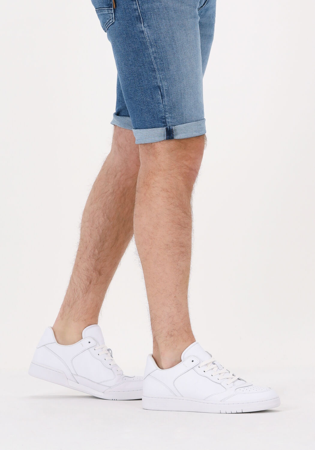 Witte POLO RALPH LAUREN Hoge sneakers POLO CRT LUX - large