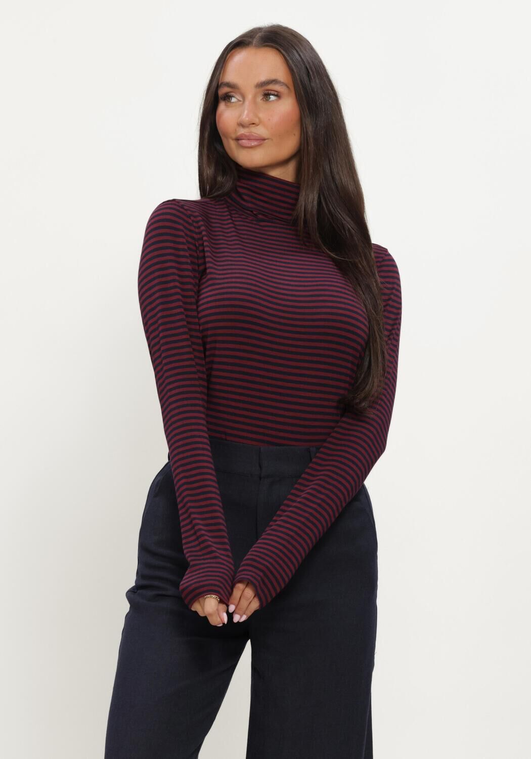 Bordeaux RUBY TUESDAY Coltrui CHANTI LONG SLEEVES TURTLE NECK - large
