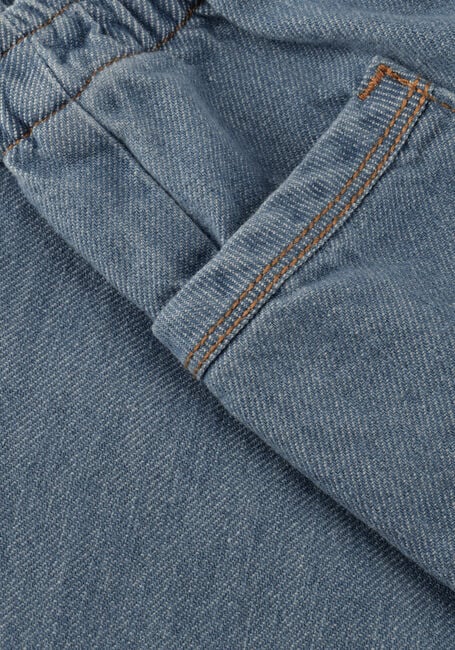 Blauwe PLAY UP Wijde broek DENIM TROUSERS - large