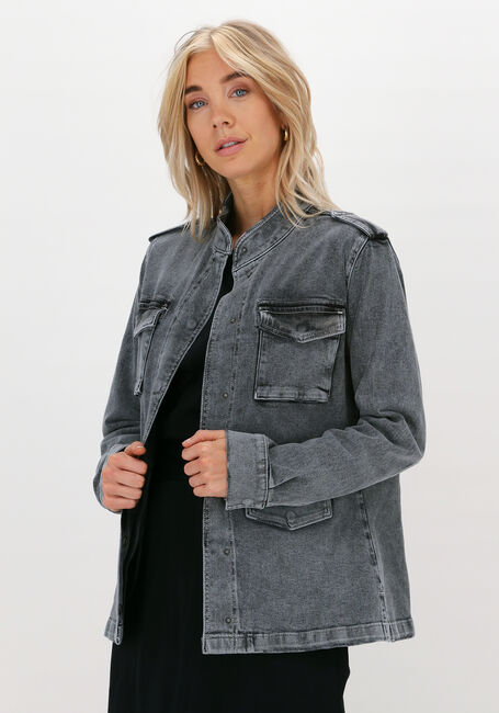 Grijze SET Spijkerjas 74067 - large