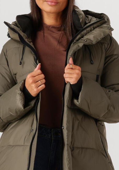 Groene WITHBLACK Gewatteerde jas WBLABBY 3/4 PUFFER JACKET - large