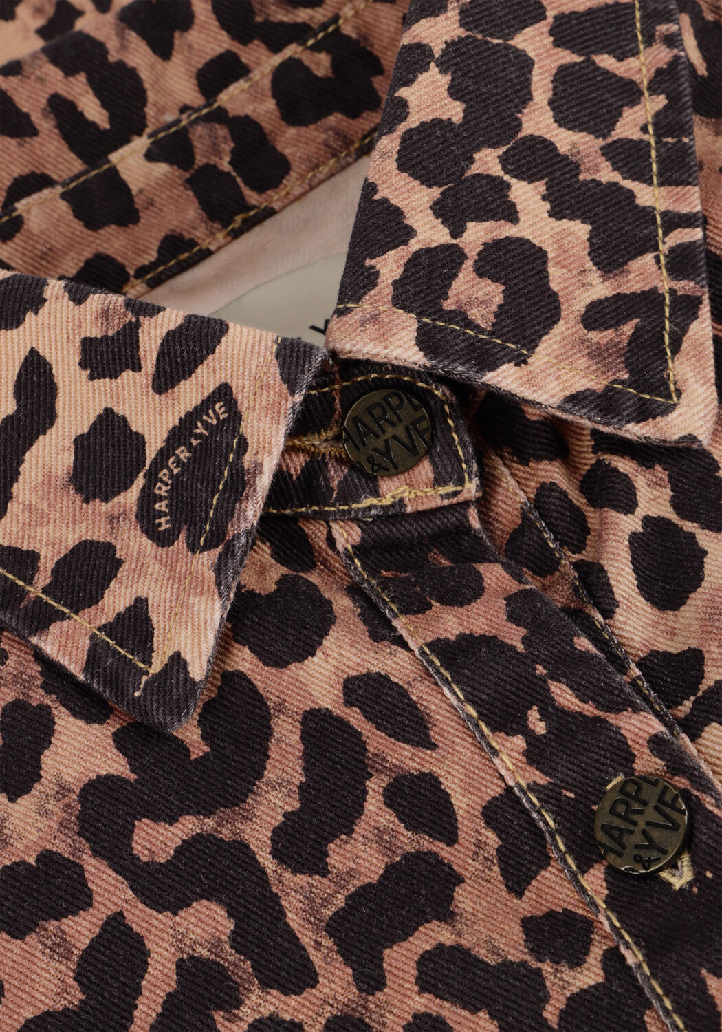 Bruine HARPER & YVE Mini jurk SARAH-DR - large