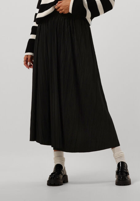 Zwarte SELECTED FEMME Maxirok SLFSIMSA MIDI PLISSE SKIRT - large