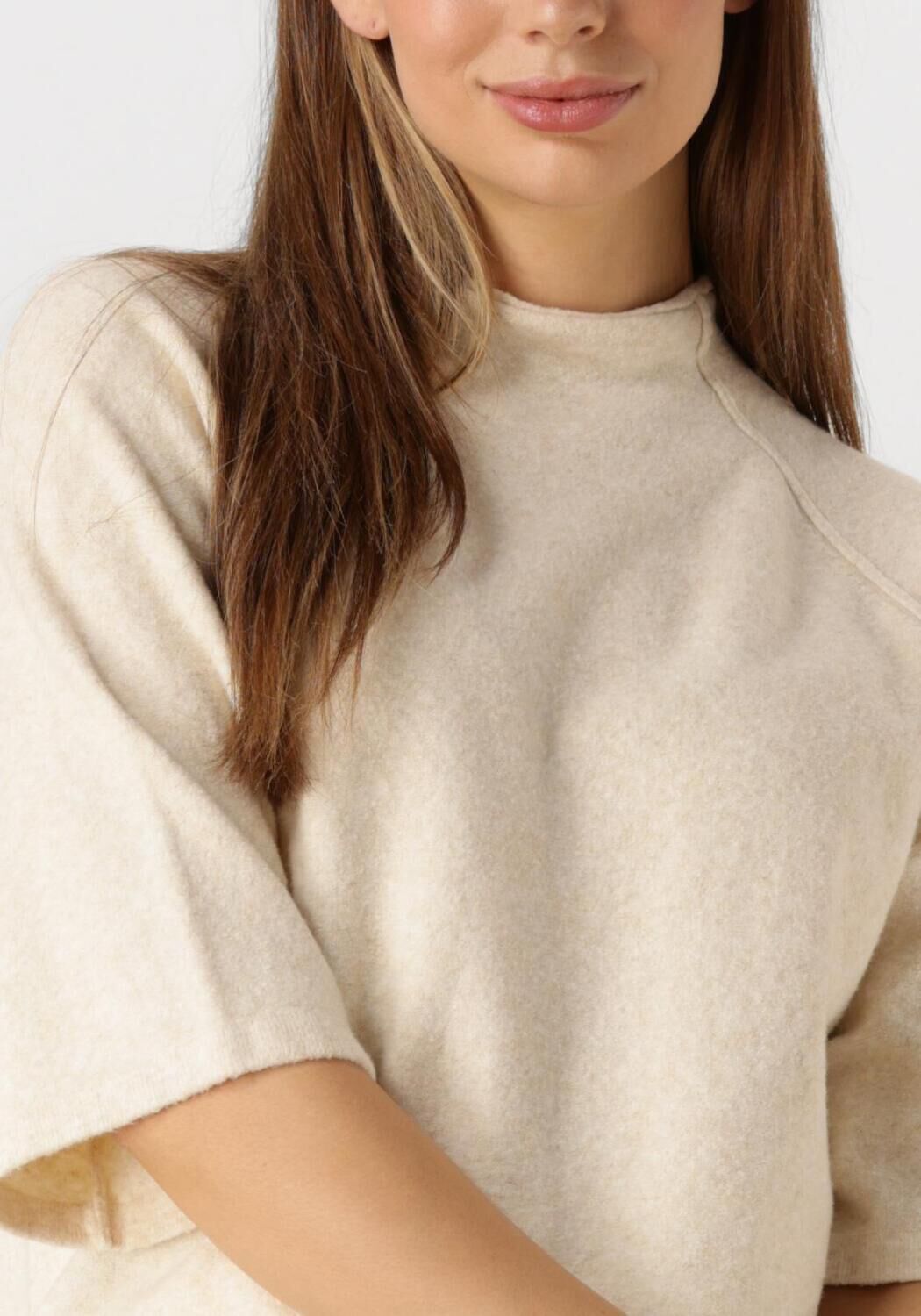 PENN & INK Dames Truien & Vesten W24b298ltd Creme