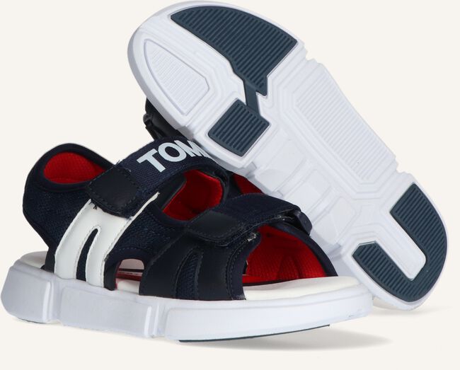 Blauwe TOMMY HILFIGER Platte sandalen 31109 Blauwe TOMMY HILFIGER Platte sandalen 31109 - large