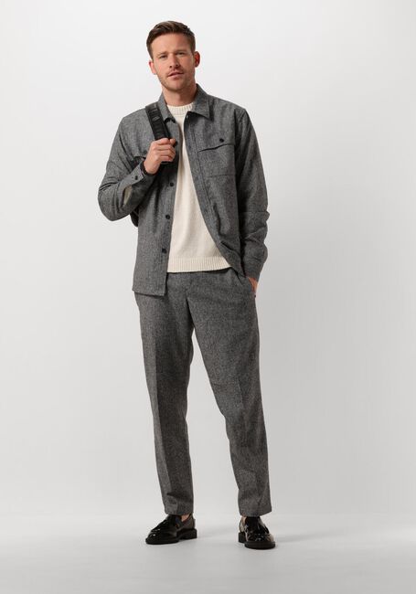 Grijze THE GOODPEOPLE Overshirt SOLVA - large