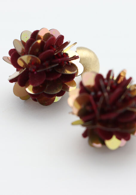 Bordeaux LOTT. GIOIELLI Oorbellen CE SQ FINE BIG SEQUINS GLOBE S - large